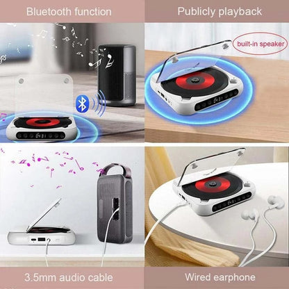 Portable Bluetooth CD Player ❤️ The Perfect Gift for Music Lovers