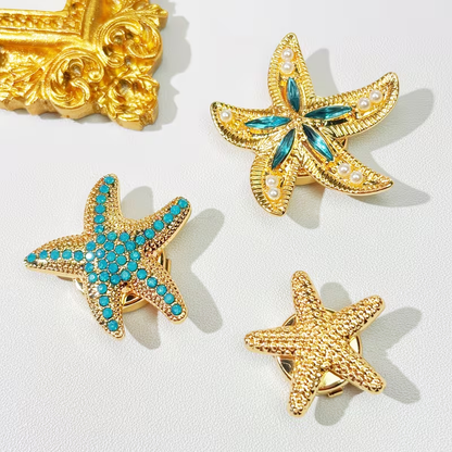 🌊Coastal Charm Ocean Button Covers Set