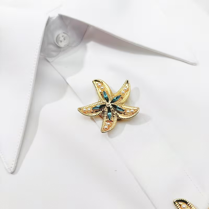 🌊Coastal Charm Ocean Button Covers Set