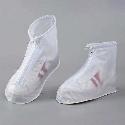 TYIIMAX™ Waterproof Shoe Covers with Zipper & Adjustable Drawstring