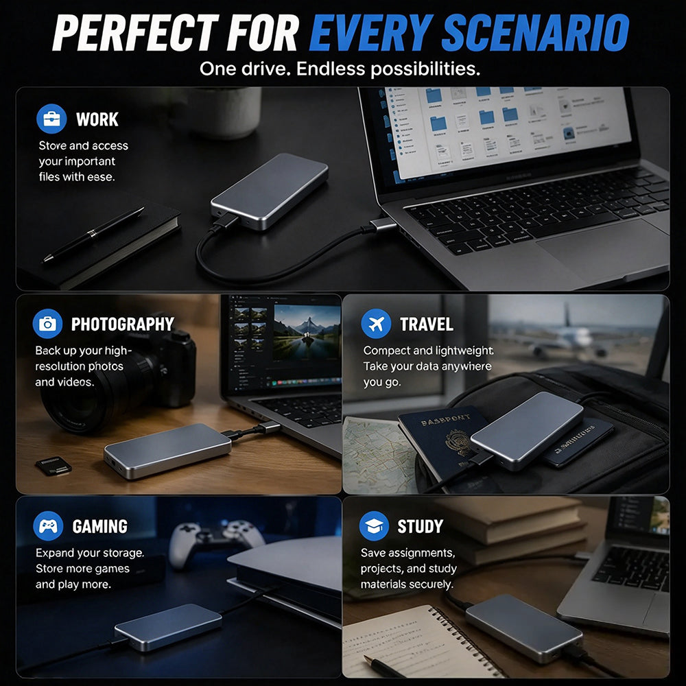🔥 LAST DAY 48% OFF-Portable External SSD – Protect Your Photos, Videos & Important Files