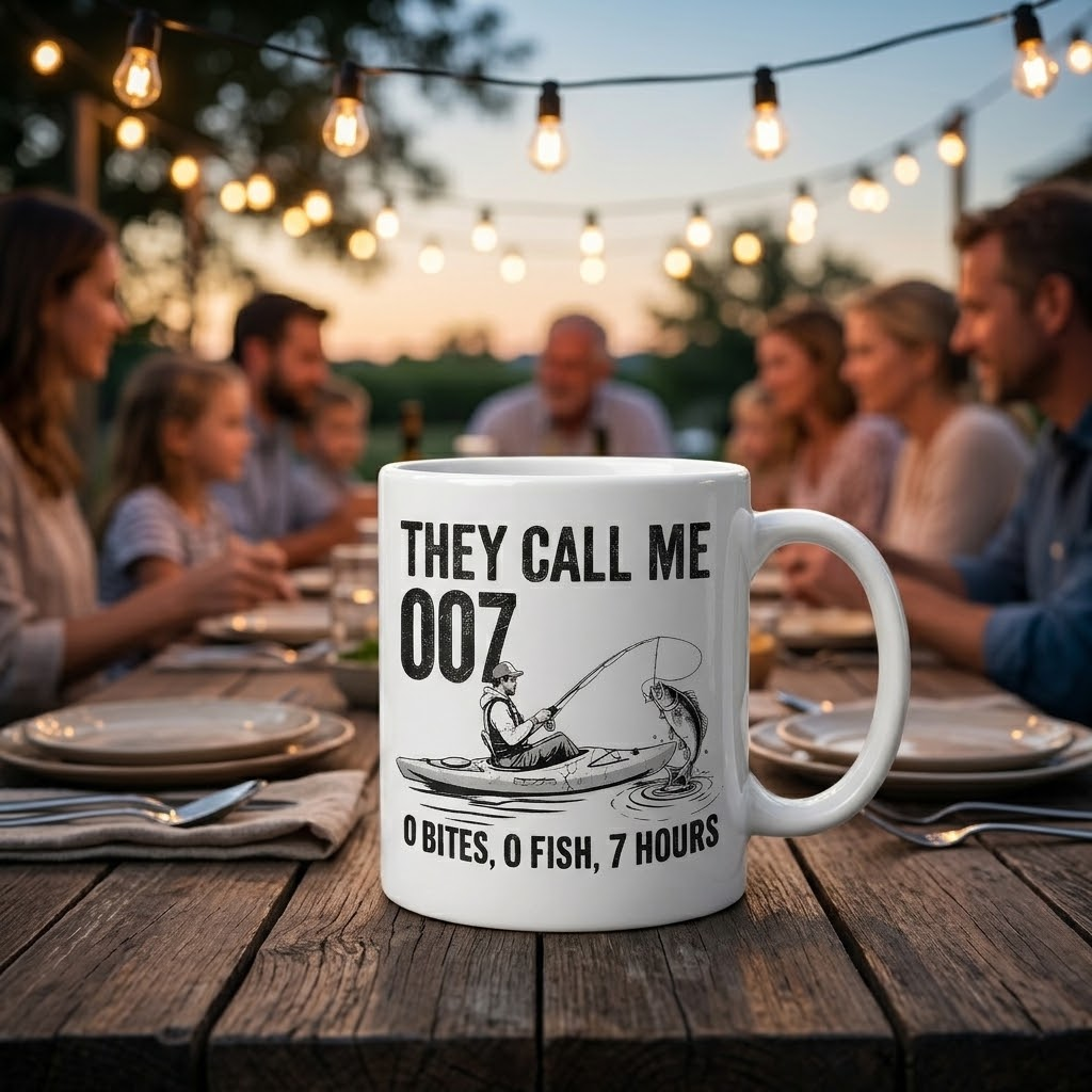 😂 They Call Me 007 Funny Fishing Mug