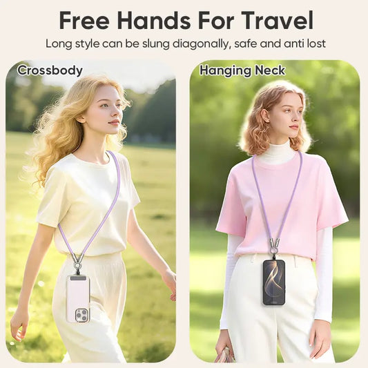 240W USB-C Lanyard Charging Cable – 2-in-1 Phone Strap & Fast Charger