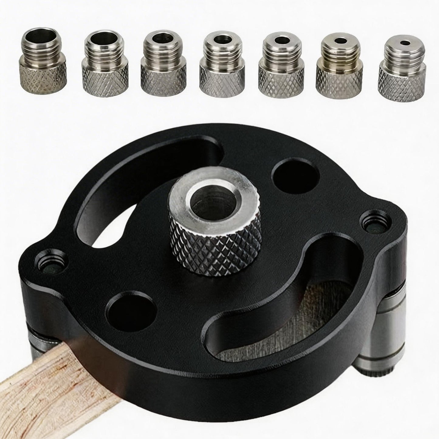 🛠️Self-Centering Doweling Jig – Precision Drill Guide for Perfect Wood Joints