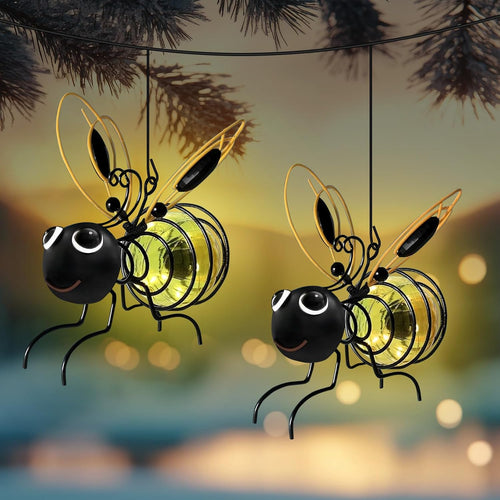 ⚡🔥Outdoor Hanging Solar Bee Light
