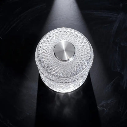 Luxury 360° Spinning Crystal Glass