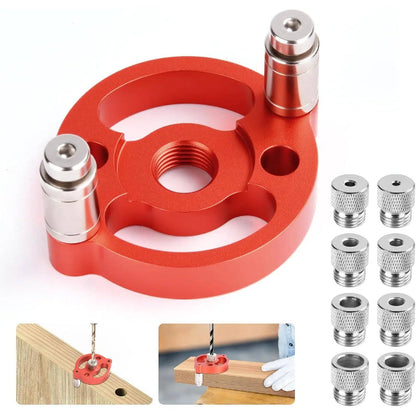 Woodworking Drill Guide Precision Center Locator Tool