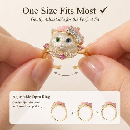 🐱Cute Cat Ring💍