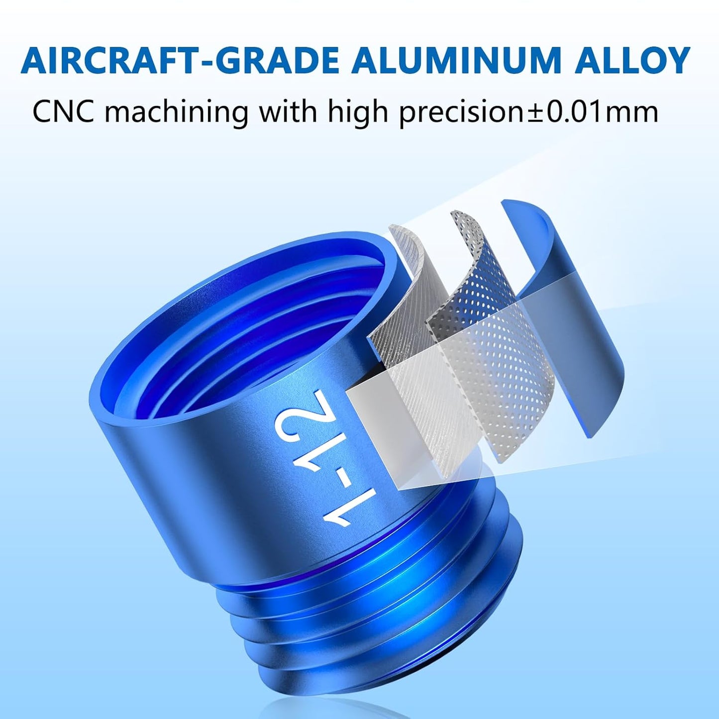 Nut and Bolt Thread Checker (SAE & Metric)