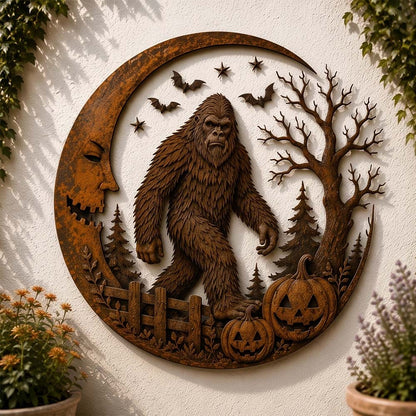 🎃🦶Halloween Bigfoot Wall Decor