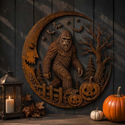 🎃🦶Halloween Bigfoot Wall Decor