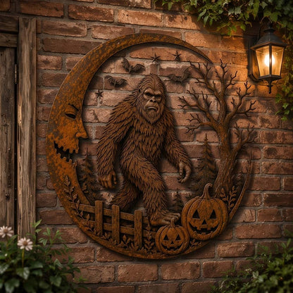 🎃🦶Halloween Bigfoot Wall Decor