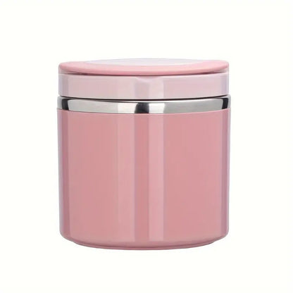 TYIIMAX™ Stainless Steel Insulated Lunch Box with Handle – Leakproof Stackable Food Container for Office, School & Travel