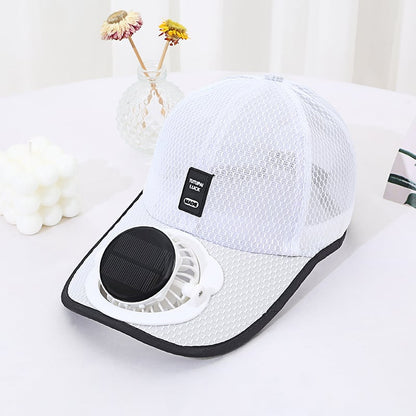 Ultralight UV Protection Baseball Cap with Solar Fan – 2026 New