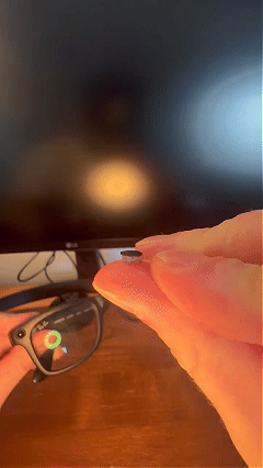 LED Light Blocking Stickers for Smart Glasses – Discreet Privacy Cover