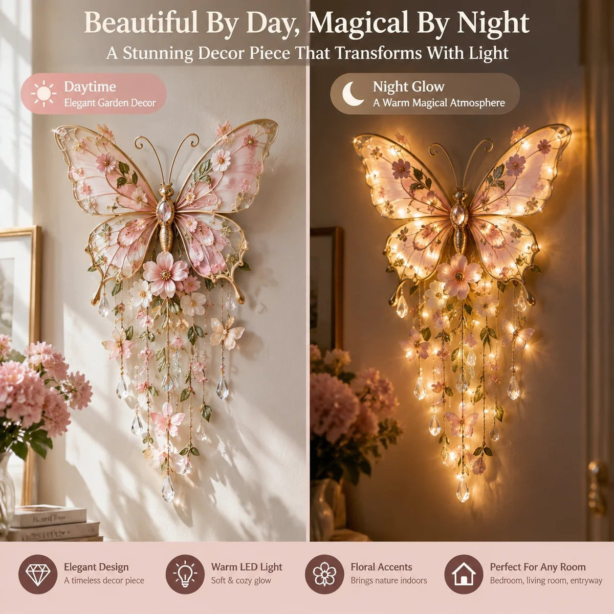 🦋Butterfly Garden Light - 31.5-Inch