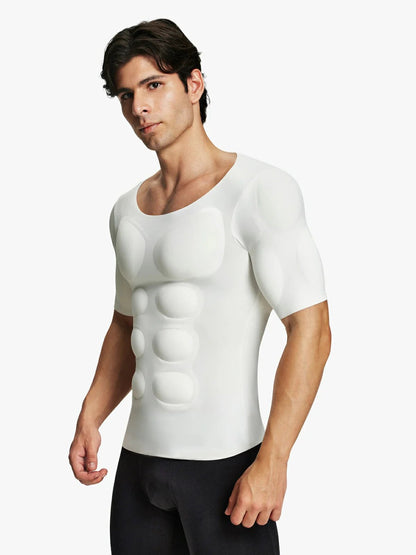 Men's Muscle Enhancement Shaping Top – Instant Sculpted Look