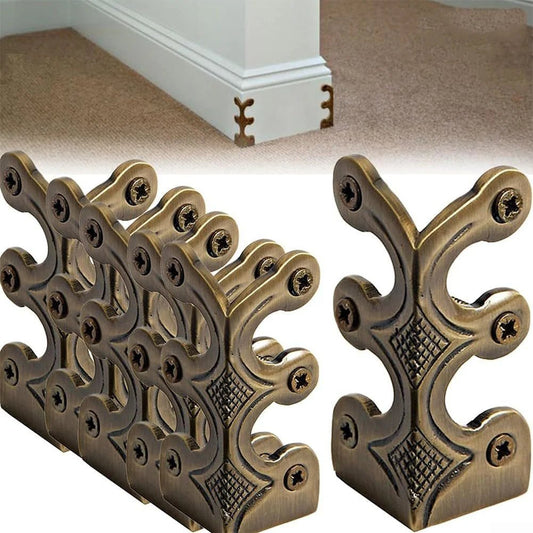 1 Set (6 Pcs) Baseboard Corner Protectors for Furniture