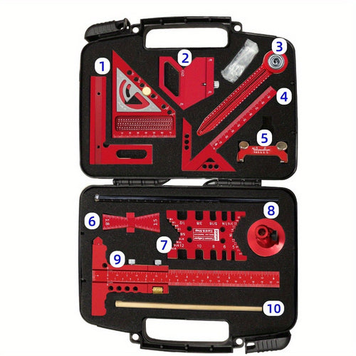 Woodworking Measuring & Marking Tool Set | Free Shipping