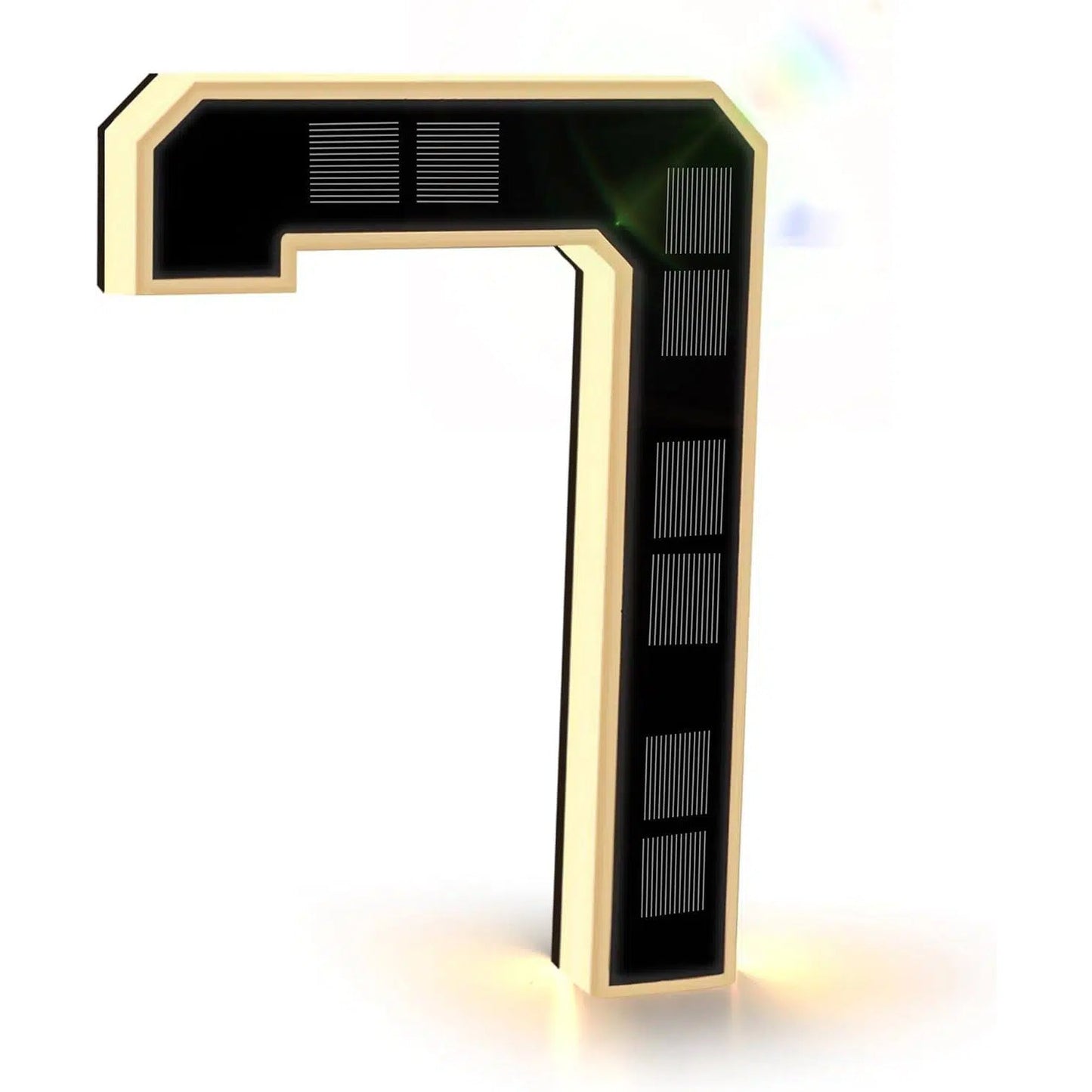 9 Inch Solar-Powered Lighted House Numbers