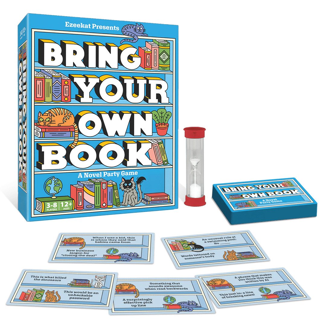 📚🐱Bring Your Own Book: A Novel Party Game(📦Buy 2 Free Shipping)