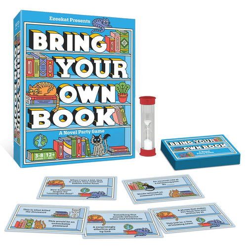 📚🐱Bring Your Own Book: A Novel Party Game(📦Buy 2 Free Shipping)