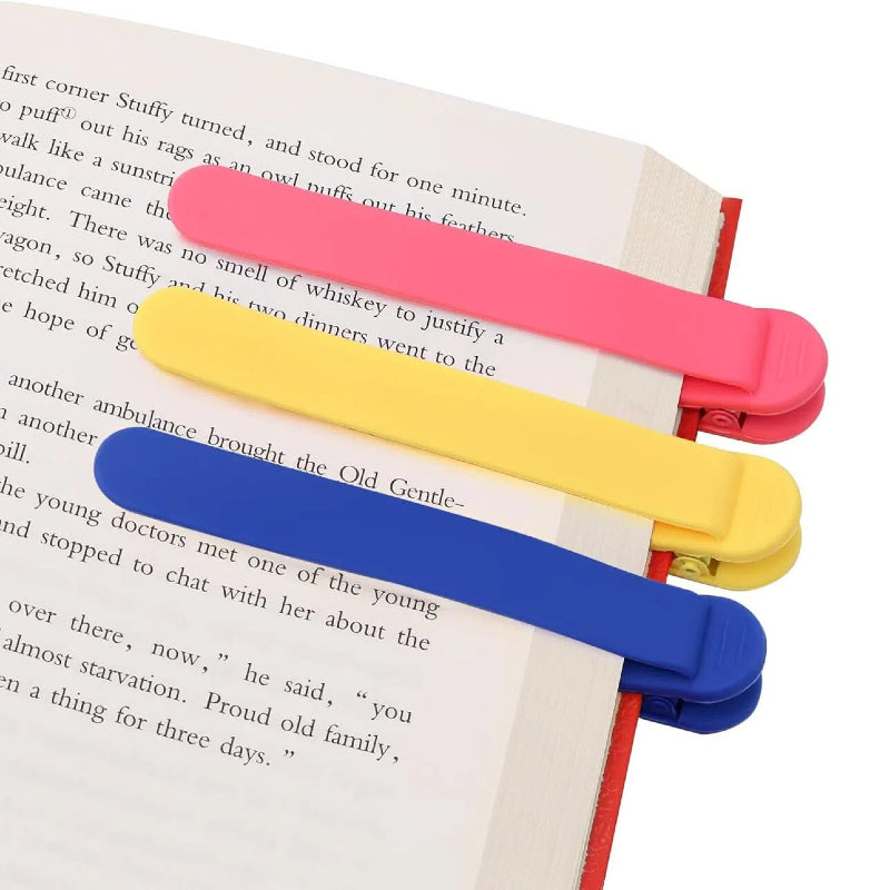 TYIIMAX Silicone Automatic Bookmark