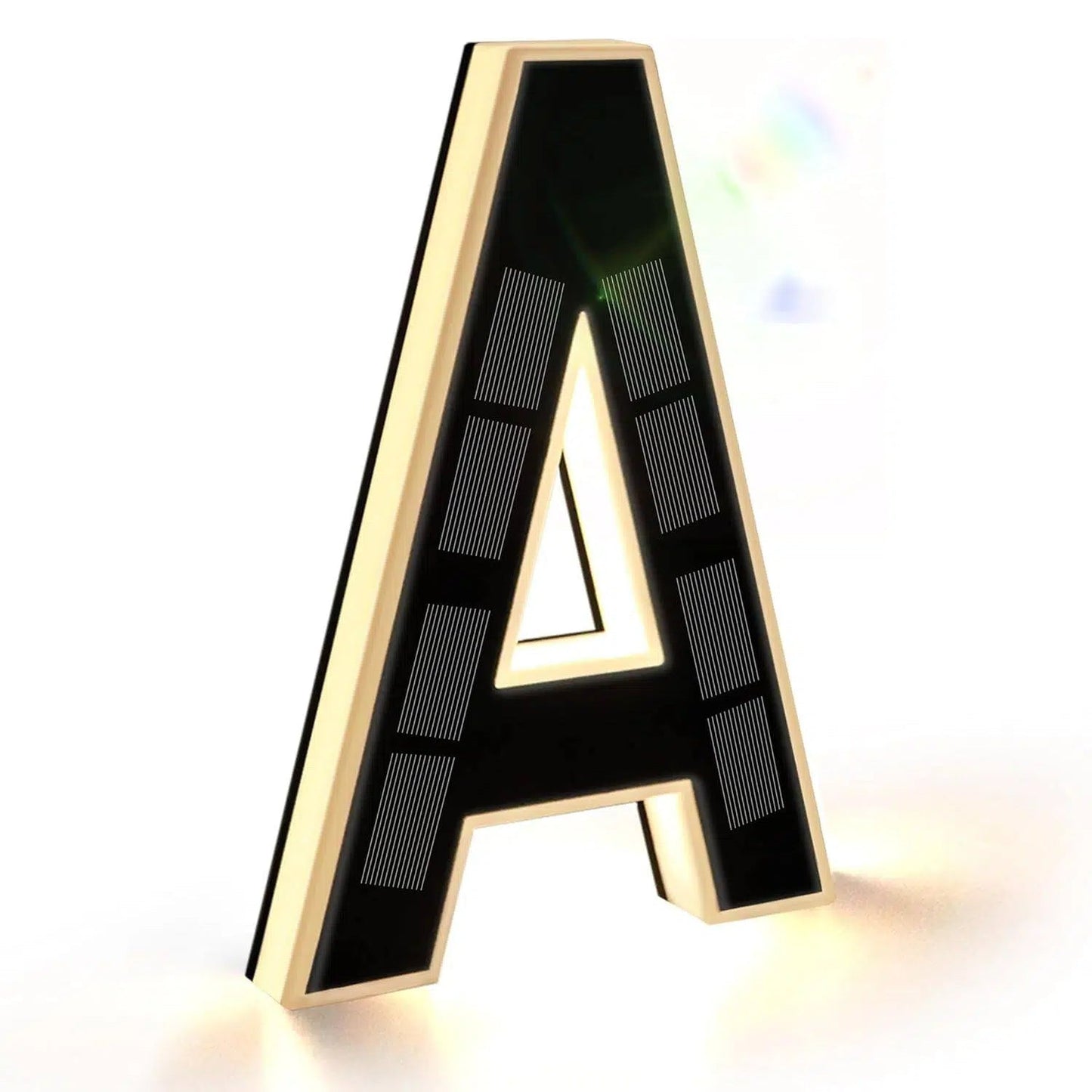 9 Inch Solar-Powered Lighted House Numbers