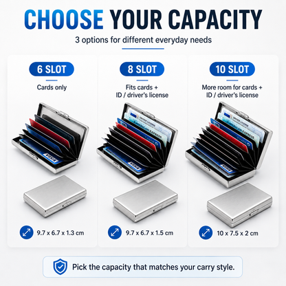 Tyiimax™ RFID Blocking Metal Card Holder