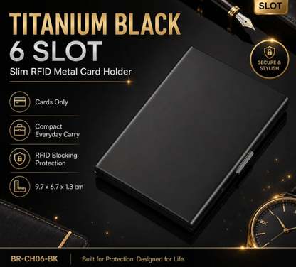 Tyiimax™ RFID Blocking Metal Card Holder