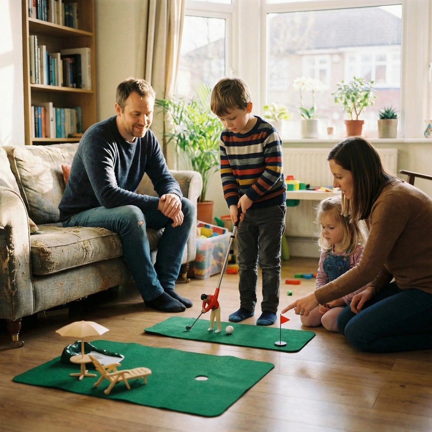 Tiny Golfer Play Kit for Family Fun🏌️‍♂️⛳