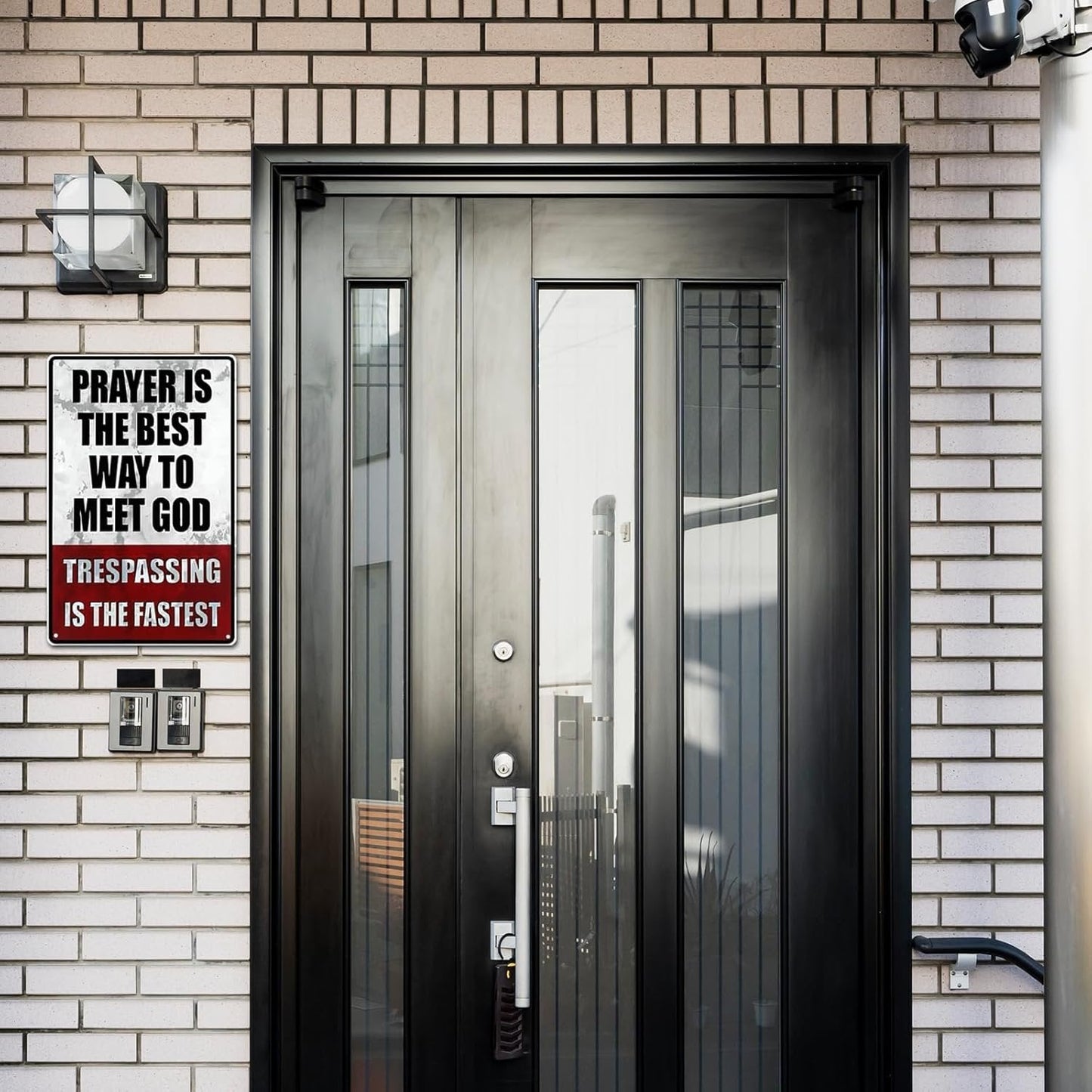 Metal No Trespassing Signs Private Property Funny