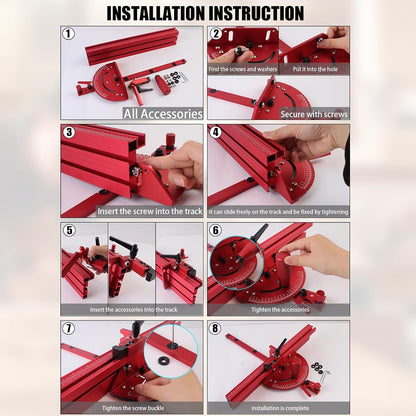 Precision Miter Gauge for Table Saw