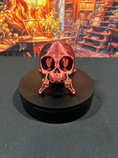 Red/Black Dual Color Chill Rude Skeleton