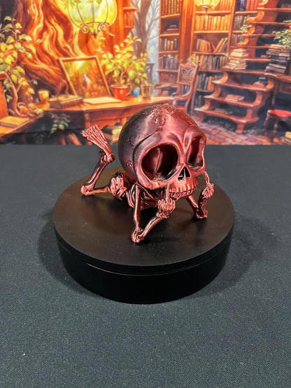 Red/Black Dual Color Chill Rude Skeleton