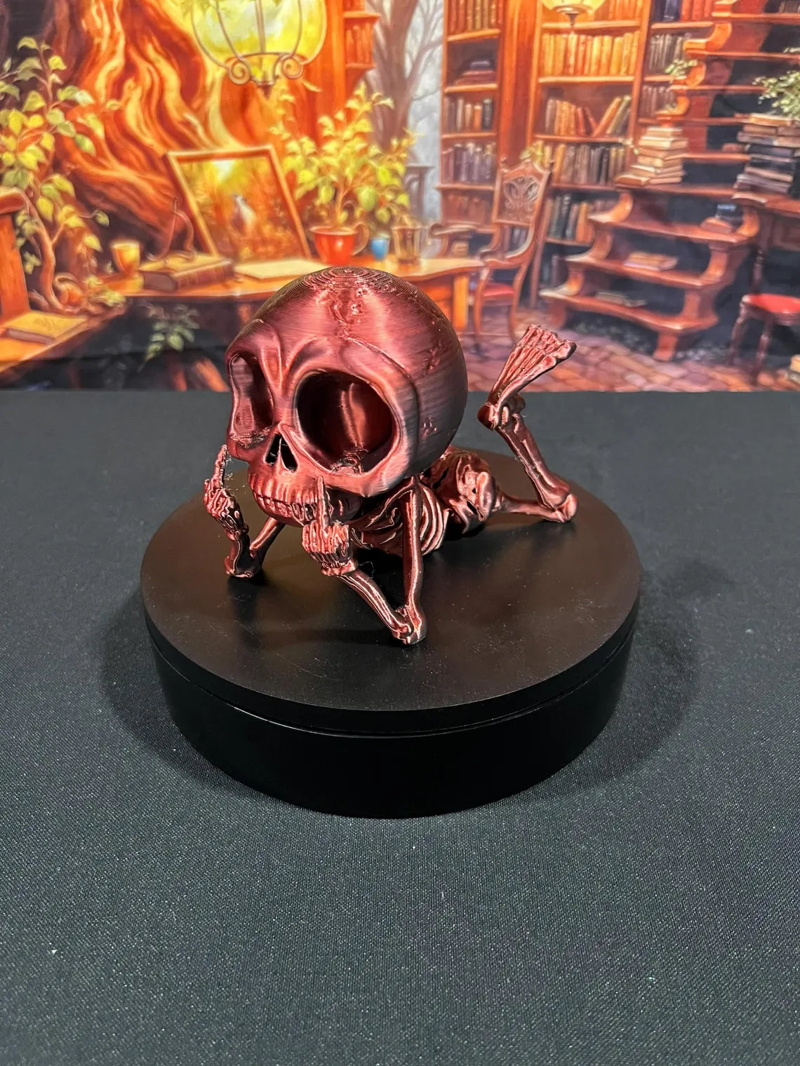 Red/Black Dual Color Chill Rude Skeleton