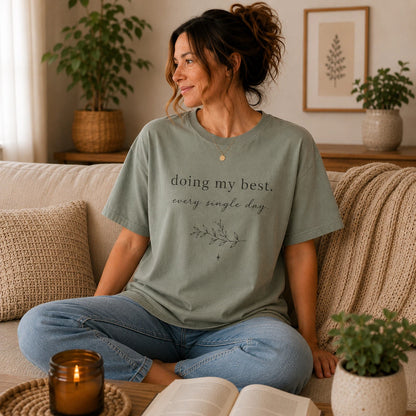 Tyiimax™ Inspirational Women's Graphic T-Shirt | Soft Vintage Relaxed Fit Cotton Tee