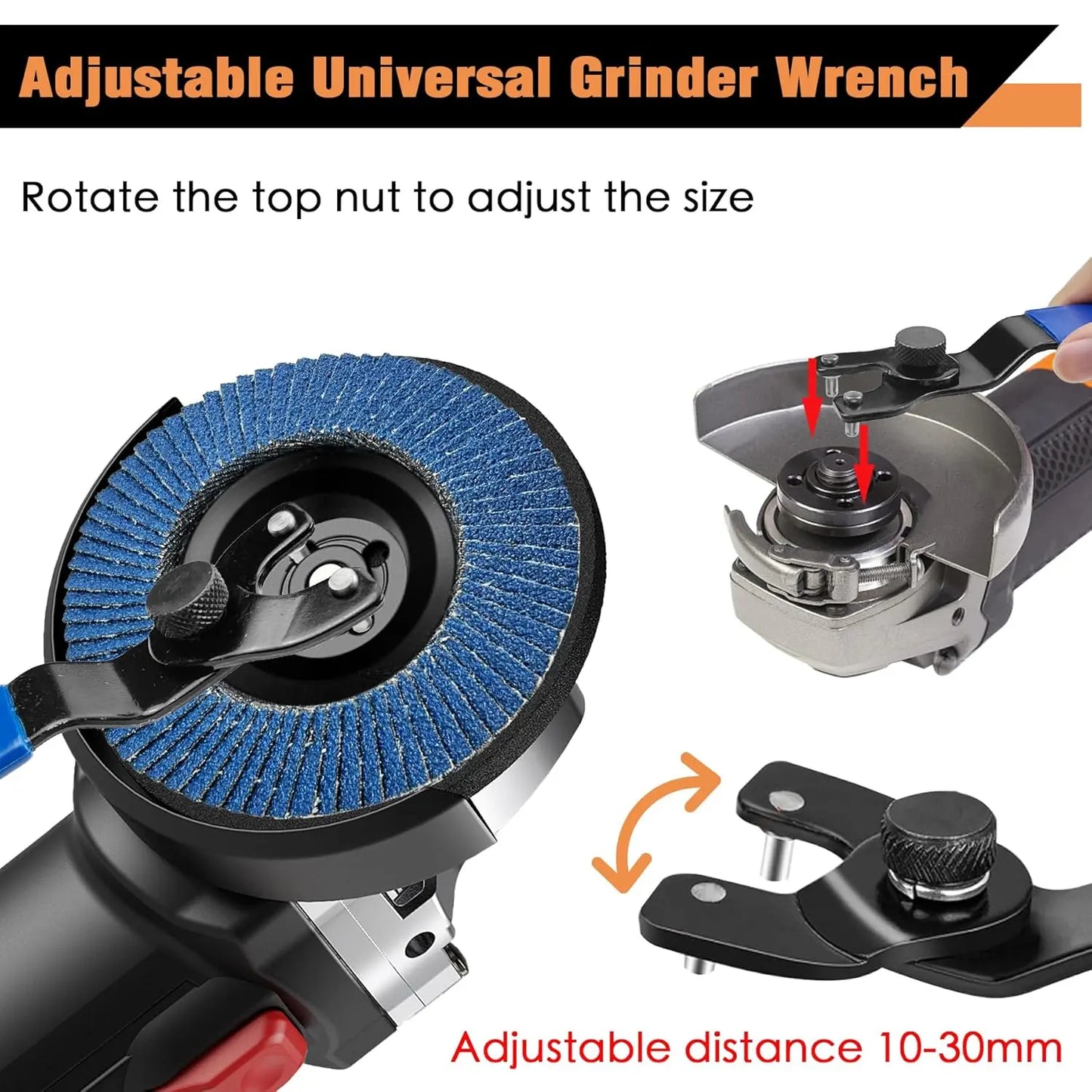 11PCS Wood Carving Disc Set for 4" or 4½" Angle Grinder – Stump Tool Grinding Wheel, Woodworking Attachment