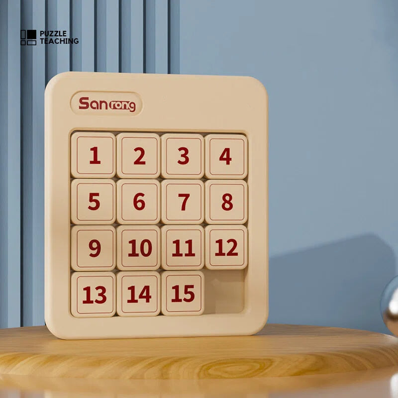 Magnetic Sliding Number Puzzle Game