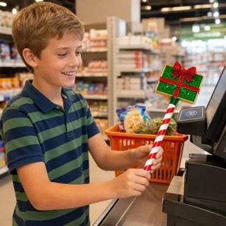 🎄 Christmas Payment Wand – Turn Every Tap Into Holiday Magic