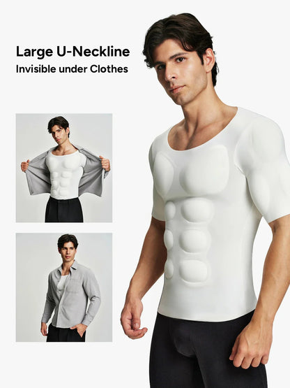 Men's Muscle Enhancement Shaping Top – Instant Sculpted Look