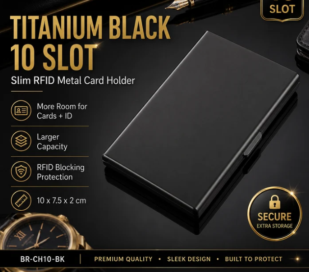 Tyiimax™ RFID Blocking Metal Card Holder