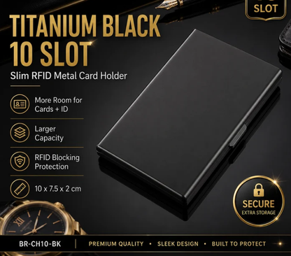 Tyiimax™ RFID Blocking Metal Card Holder