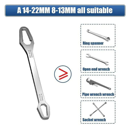 Universal Dual-Head Torx Spanner | 8–22 mm, Non-Slip | Free Shipping Today Only