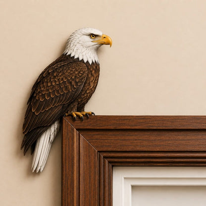 🐦 Bird Wooden Door Topper – Decorative Bird & Christmas Door Accent