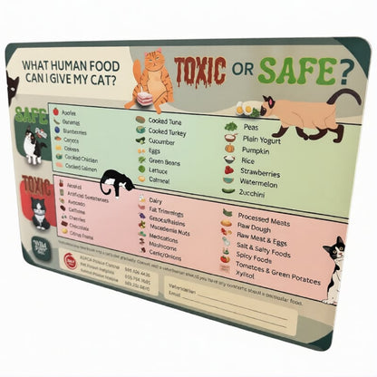 "Can My Dog/Cat Eat This?" Magnet – The Ultimate Quick Guide for Pet Parents! Animal Refrigerator Kitchen Magnet