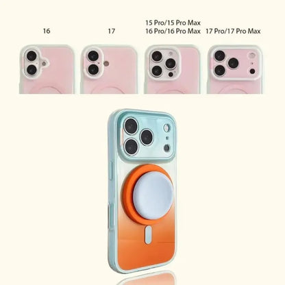 TYIIMAX™ Magnetic Gradient Phone Case with Liquid Stand for iPhone