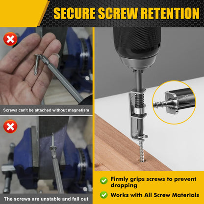 Spring-loaded Screw Holder Bit 2PCS