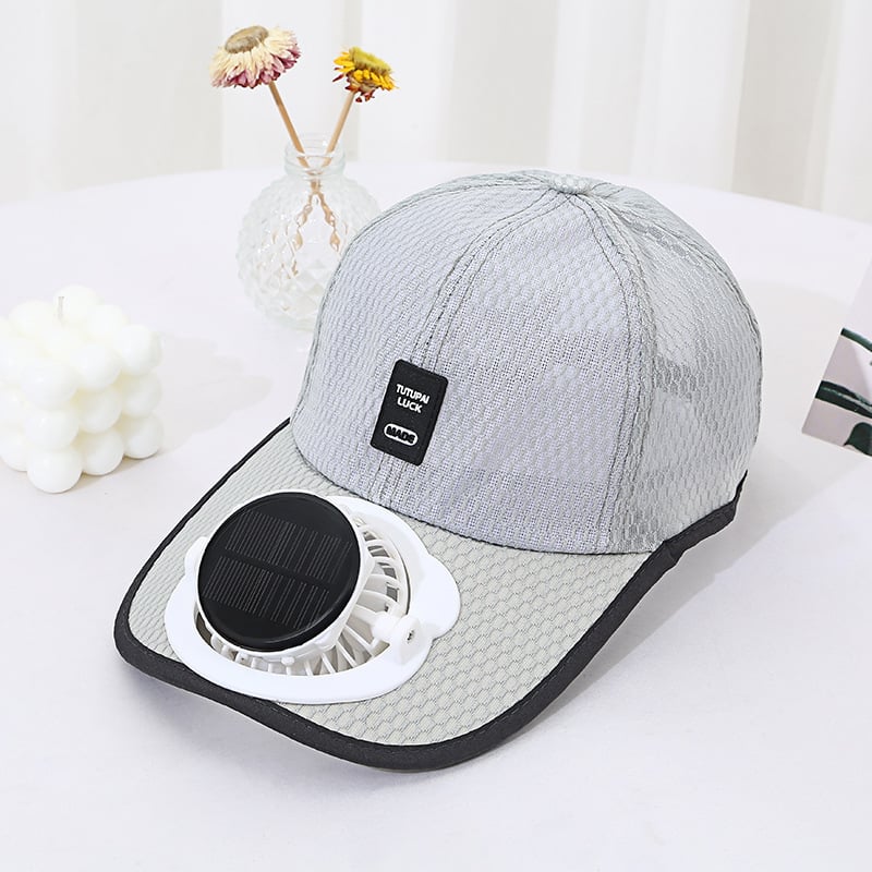 Ultralight UV Protection Baseball Cap with Solar Fan – 2026 New