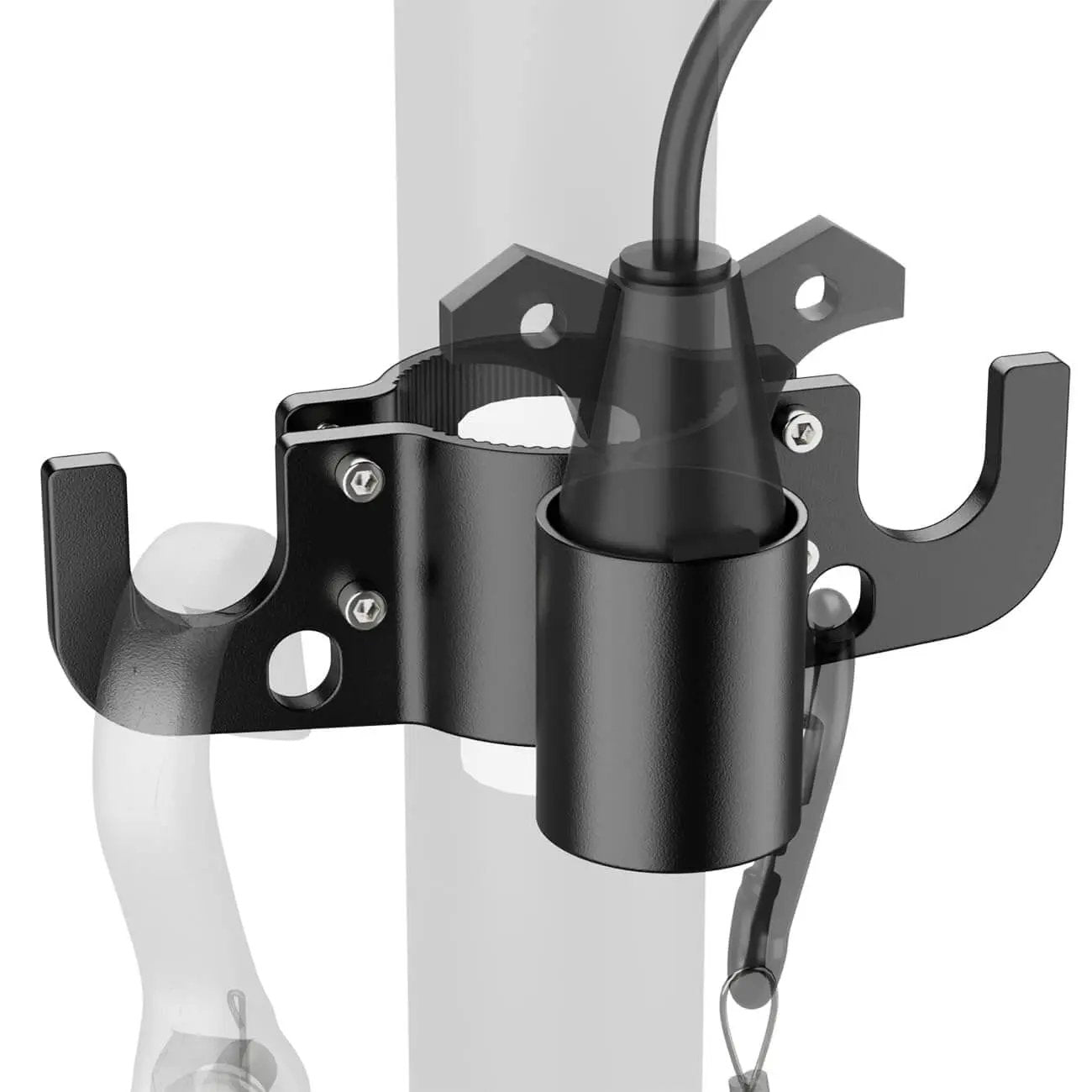 🚗Aluminum RV Towing Chain Organizer & 7-Way Plug Holder